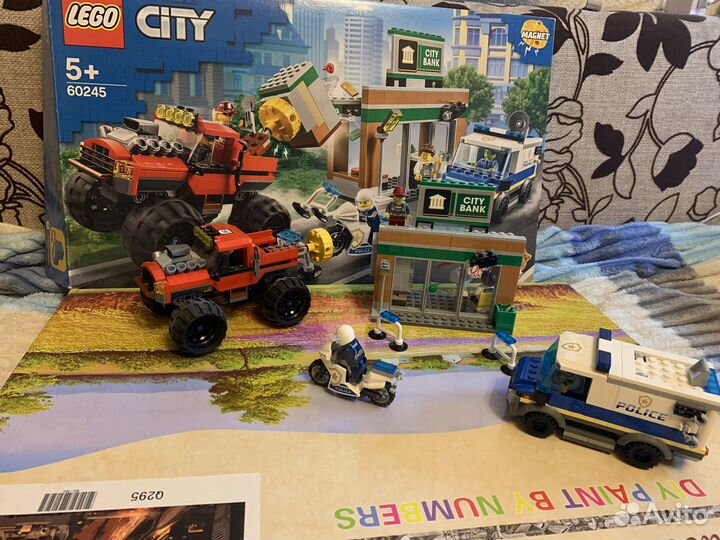 Lego City 60245 ограбление банка