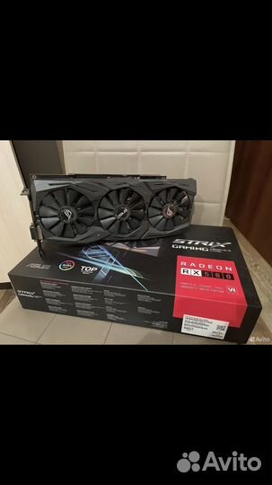 Видеокарта rx580 8gb