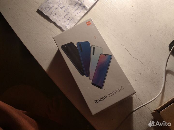 Коробка от redmi note 8T