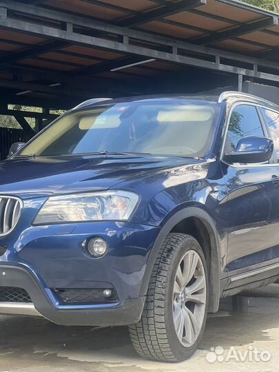 BMW X3 3.0 AT, 2012, 167 000 км