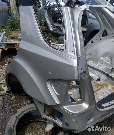 Кузов кусками w164 ML-class Mercedes серебро