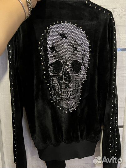 Велюровый костюм Philip Plein