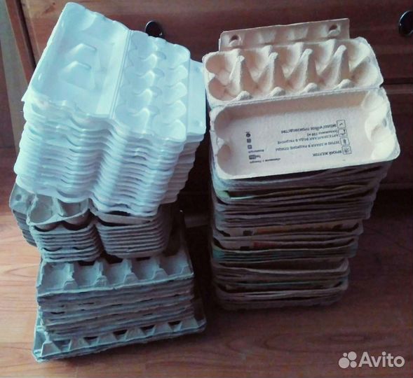 Лотки(контейнеры) для яиц на 10,30шт