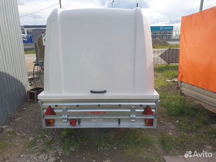Прицеп под Снегоход 3.5х1.5 мзса с крышкой