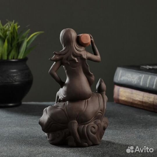 Подставка для благовоний 'Девушка' 16х10х7см, с ар