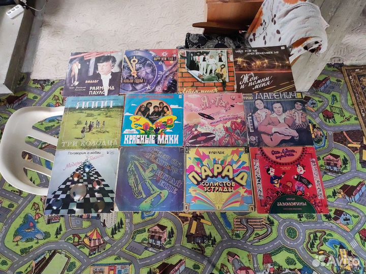 Виниловые пластинки СССР сказки песни