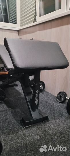 Скамья для жима Domsen DS10S с партой Скотта