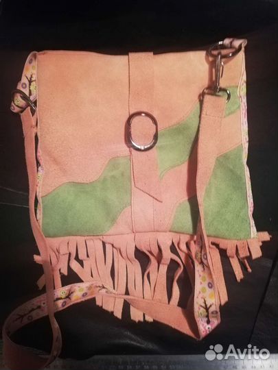Сумка натуральная замша новая