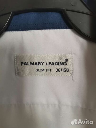 Рубашка на мальчика с коротким рукавом р. 158