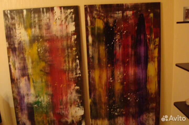 Авангард из европы масло холст