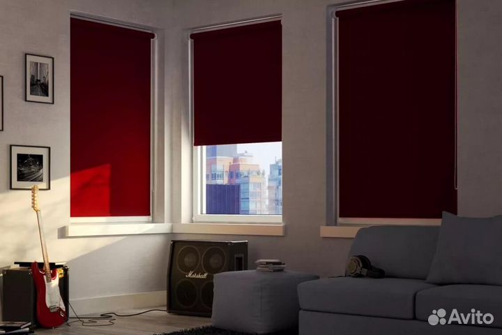Рулонные blackout шторы (блэкаут) Орбита