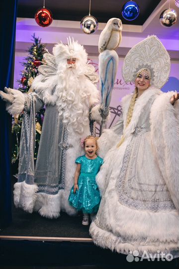 Дед мороз и снегурочка на дом