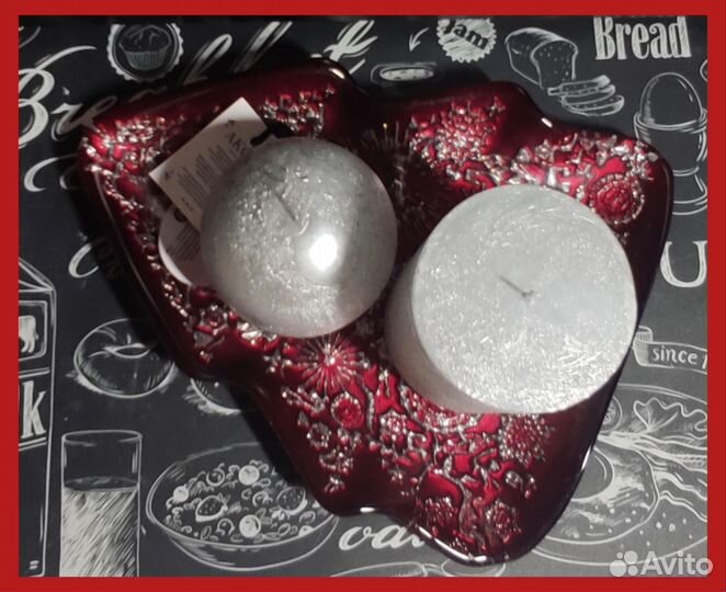 Подарочный набор новогодняя елка бордо