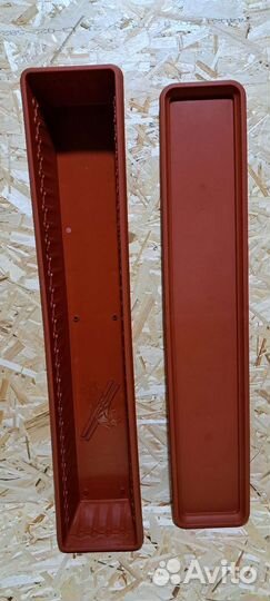 Кашпо) с поддоном для цветов. 100.19.14см