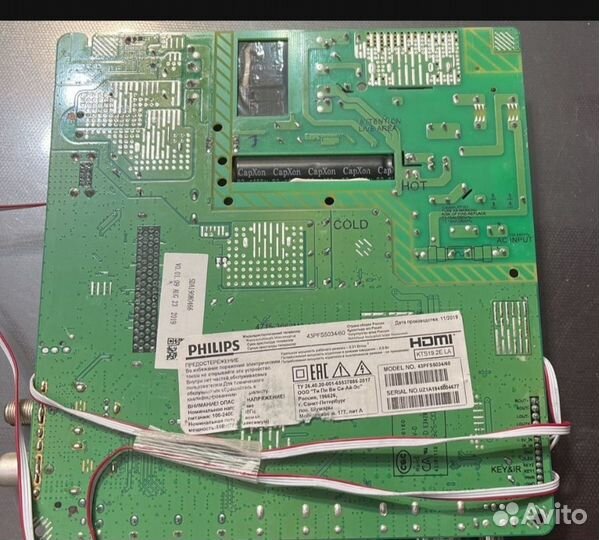 Philips 43PFS5034/60 плата 366M3C1