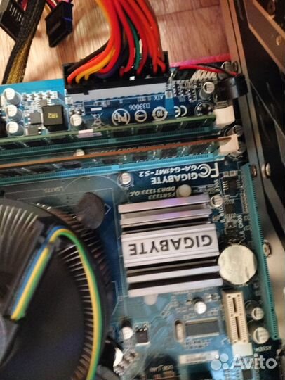 Комплект материнская плата оперативку проц