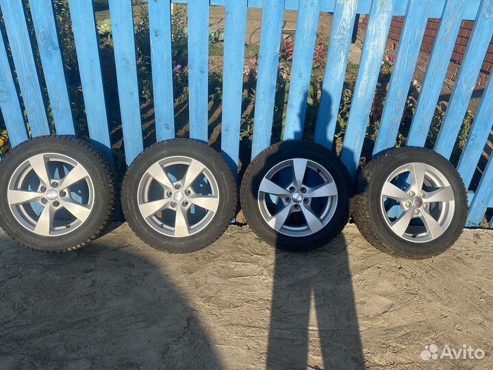 Зимние шины на литых дисках
