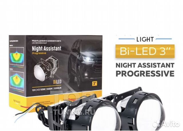 Светодиодные Bi Led линзы автосвет