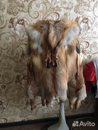 Жилетка меховая из Лисы