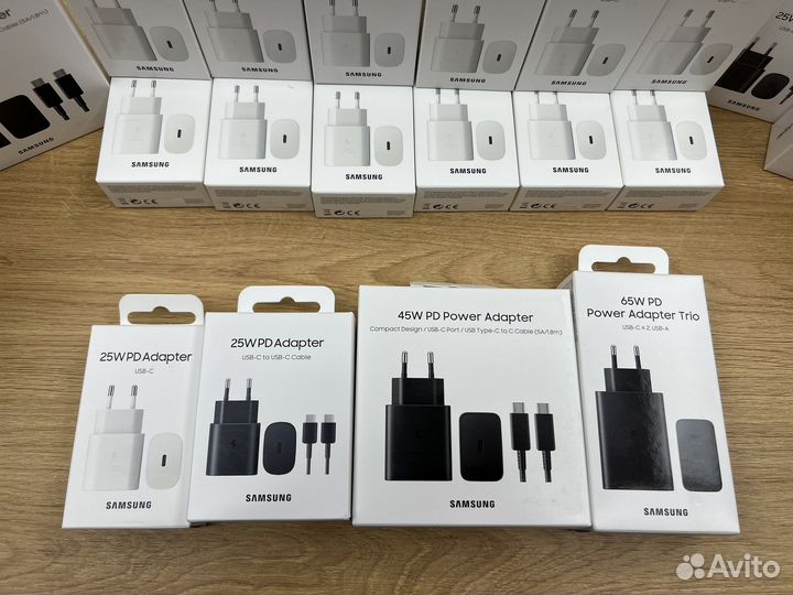 Сзу Samsung Type-C 25W, 45W, 65W (Оригинальные)