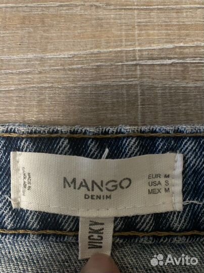 Джинсовая юбка mango