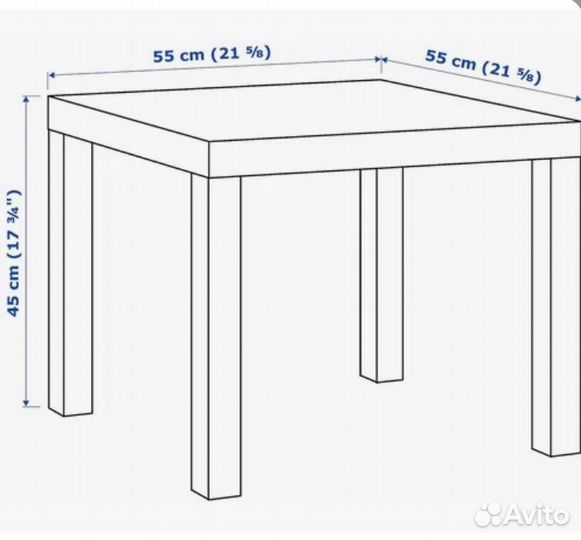 Журнальный столик IKEA