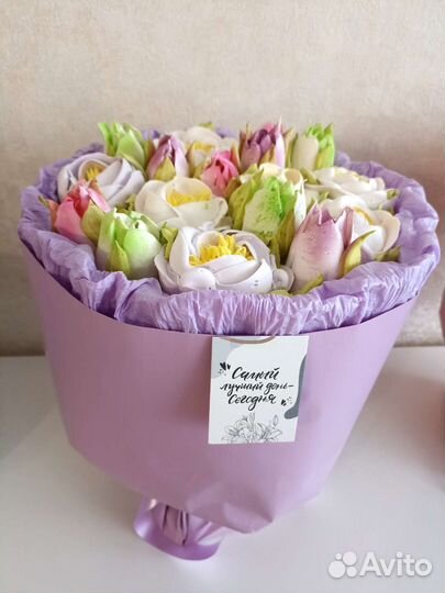 Зефирные букеты