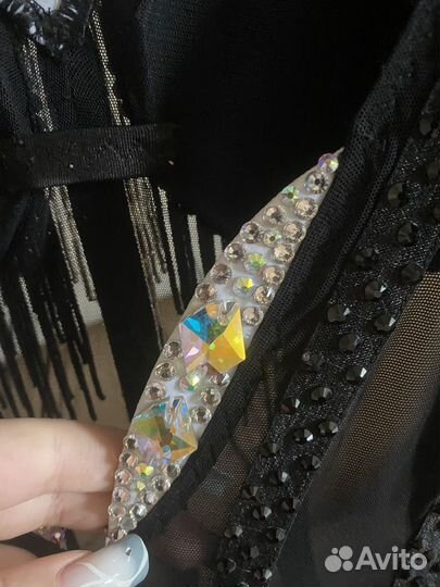 Платье Для бальных танцев латина ю2