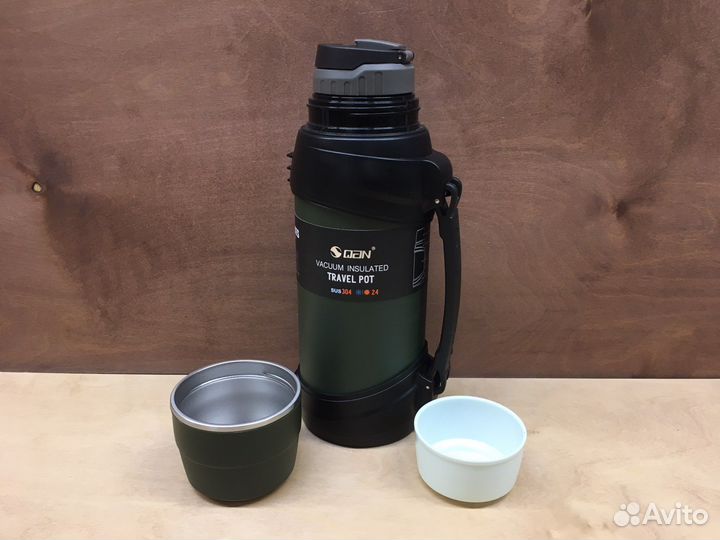 Вакуумный термос 2л из нержавейки