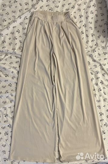 Костюм в рубчик топ/футболка и брюки