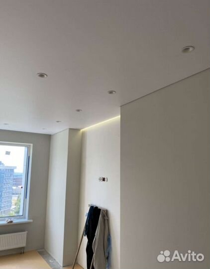 Натяжные потолки монтаж за 1 день