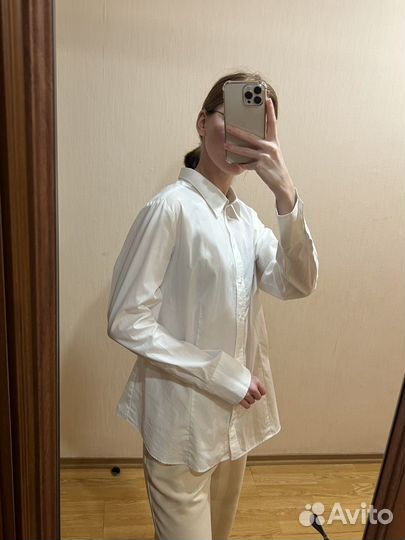 Рубашка белая женская