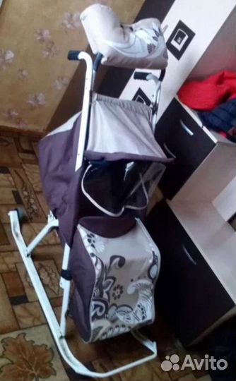 Санки-коляска