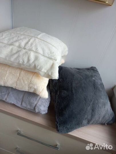 Плед покрывало кролик, плед с пумпонами наволочки