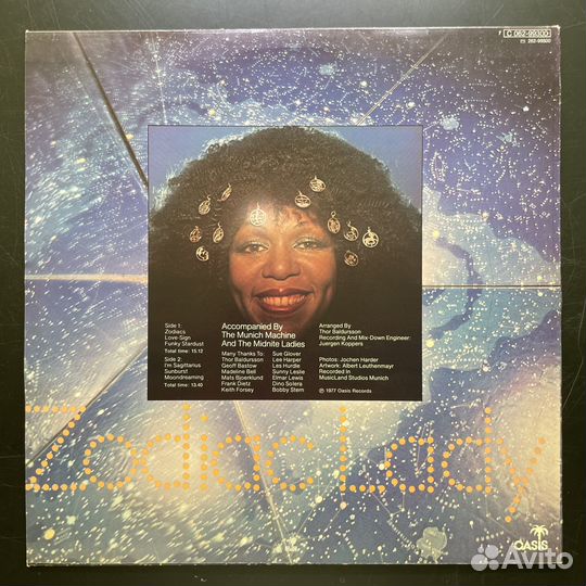 Roberta Kelly – Zodiac Lady (Швеция 1977г.)