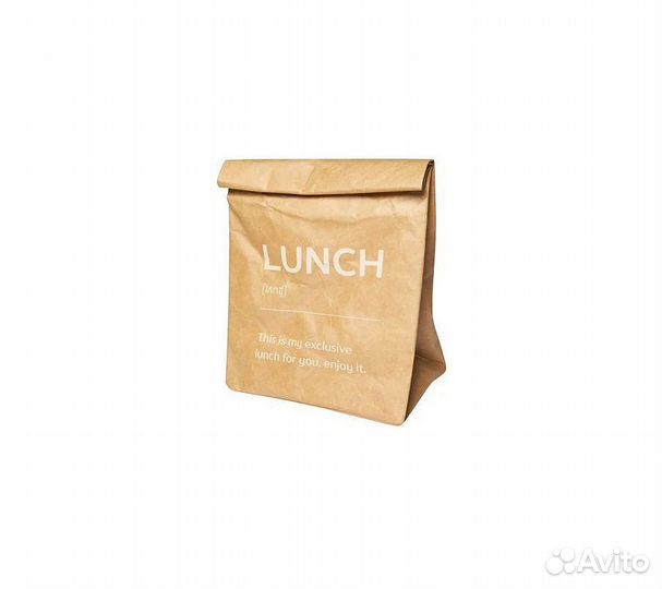 Сумка для ланча RoadLike lunch time, желтый