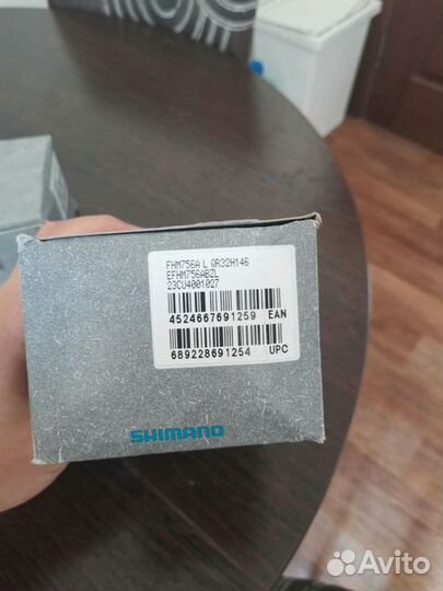 Втулка передняя Shimano FHM756A