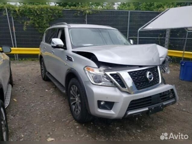 Блок управления двигателем на nissan patrol Y62