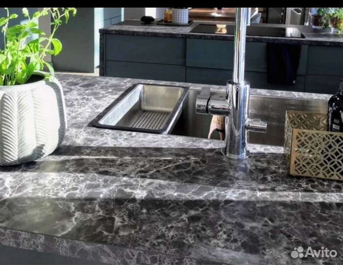 Столешницы экбаккен IKEA 246х63.5 и 186х63.5