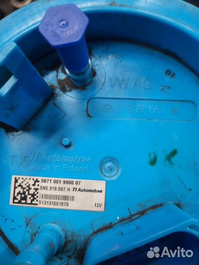 Топливный насос volkswagen tiguan 2011г.в. двиг. б