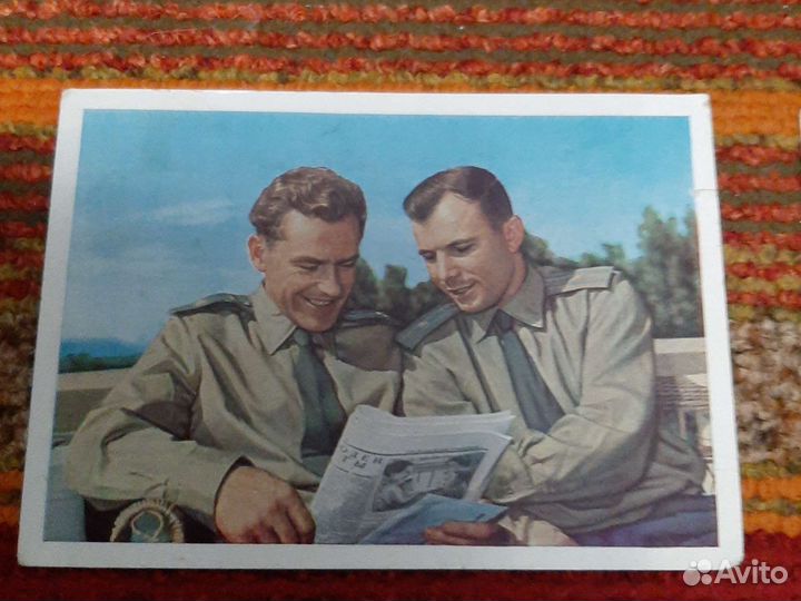 Космонавты открытки