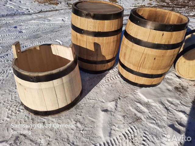 Бочка дубовая