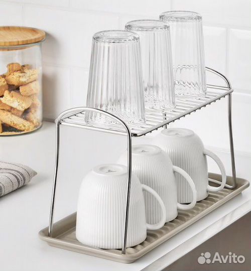 Посудная сушилка-полка Вэлвордад IKEA