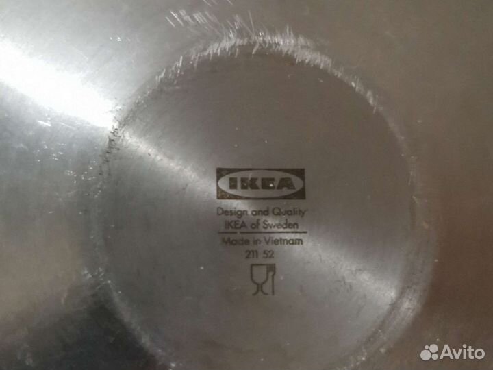 Чаша из нержавейки IKEA