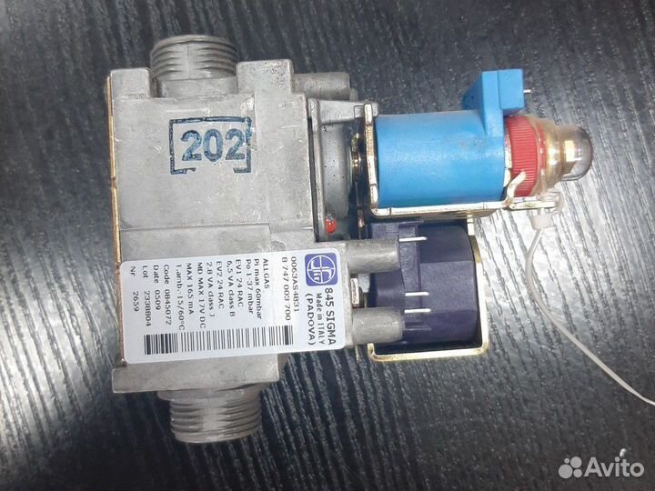 Газовый клапан 845 sigma 24V (0.845.105) для котло