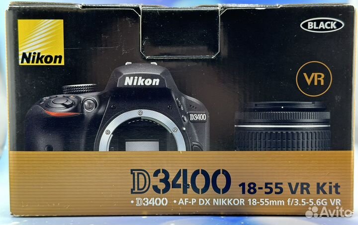 Nikon D3400 Kit 18-55mm Комплект (sn 01352)