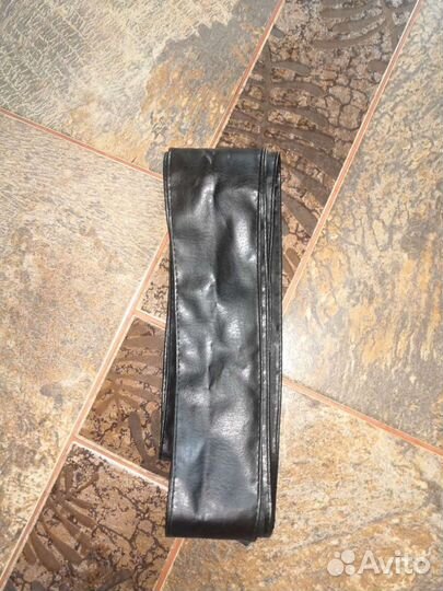 Пояс кожаный. Длинный