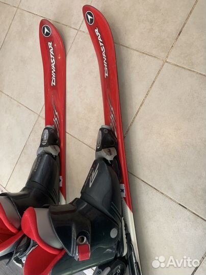 Комплект Горных лыж 90 см + ботинки 24 см