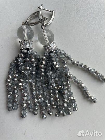 Серьги кисти