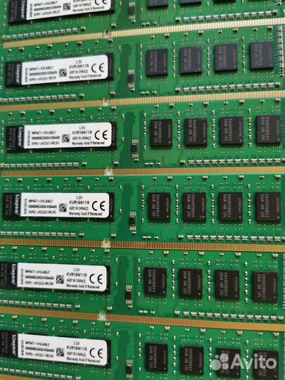 Оперативная память ddr3 4гб 8гб Kingston